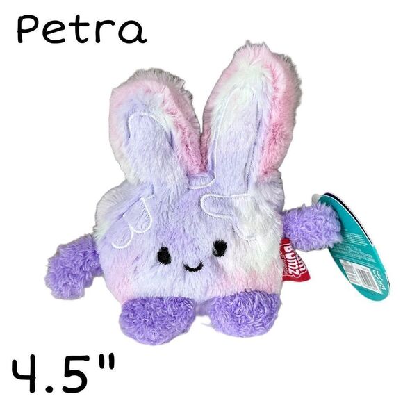 Petra the Peace Sign Mini BumBumz 4.5” New with Tags and Sticker, Plushie - Picture 1 of 3